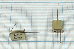 Кварцевый резонатор 10 МГц - 10000 HC49U+LW 16 SA[SUNNY] 1Г (10.000 SUNNY)
