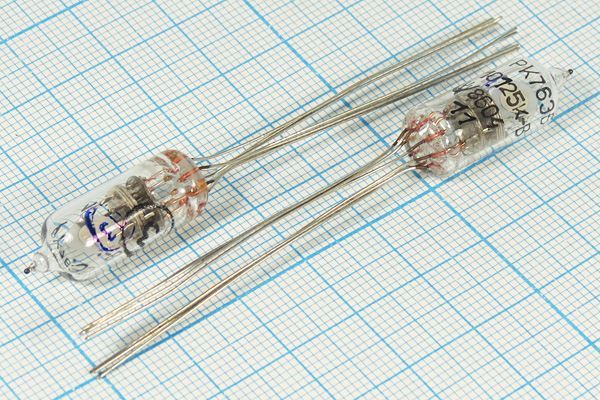 Кварцевый резонатор 10,125 МГц - 10125 ЭБ 20 30/-60~85C РК76ЭБ-15ЕС 1Г 10x27
