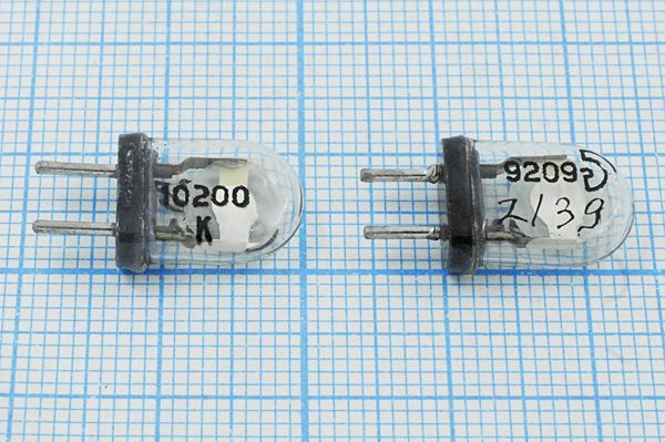 Кварцевый резонатор 10,2 МГц - 10200 КА 5 20/-40~70C РК100-4ВП 1Г