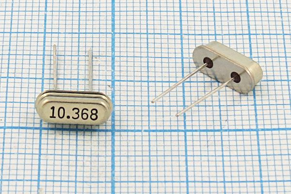 Кварцевый резонатор 10,368 МГц - 10368 HC49S3 12 1Г (10.368)
