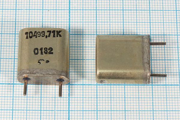 Кварцевый резонатор 10,49971 МГц - 10499,71 HC6U БА 1Г (10499,71К)