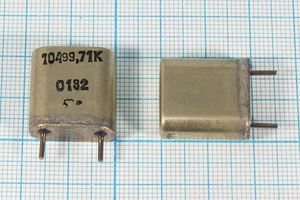 Кварцевый резонатор 10,49971 МГц - 10499,71 HC6U БА 1Г (10499,71К) Кварцевый резонатор 10,49971 МГц - 10499,71 HC6U БА 1Г (10499,71К)