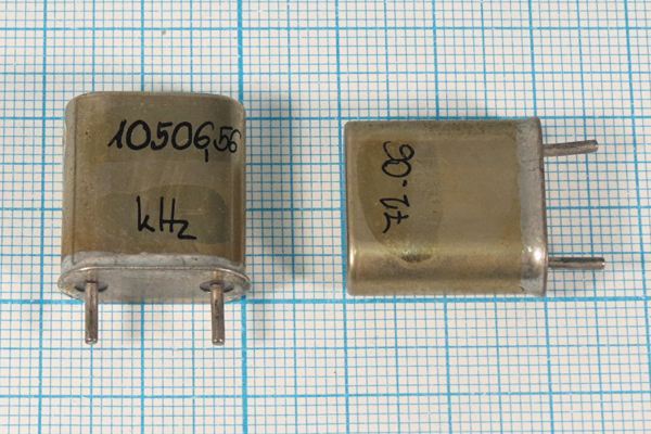 Кварцевый резонатор 10,50656 МГц - 10506,56 HC6U БА 1Г