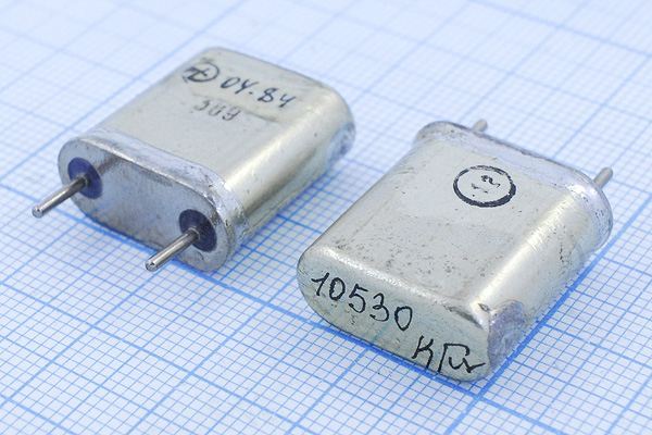 Кварцевый резонатор 10,53 МГц - 10530 HC6U БА 1Г