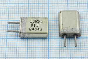Кварцевый резонатор 10,681 МГц - 10681 HC25U МА 1Г