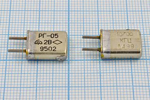 Кварцевый резонатор 10,7 МГц - 10700 HC25U РГ05МА 1Г Кварцевый резонатор 10,7 МГц - 10700 HC25U РГ05МА 1Г