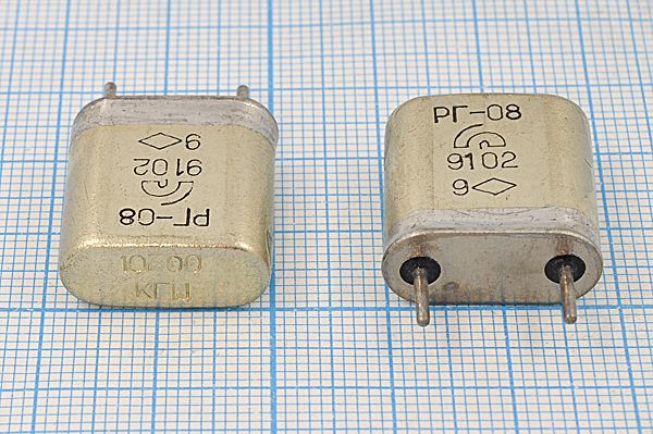 Кварцевый резонатор 10,7 МГц - 10700 HC6U РГ08БА 1Г