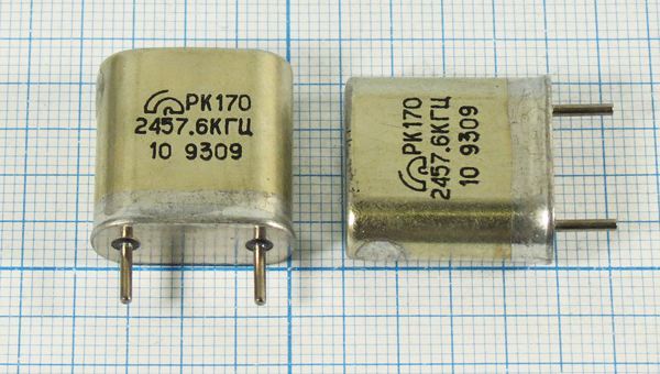 Кварцевый резонатор 2,4576 МГц - 2457,6 HC6U 15 30/-40~70C РК170БА-6ВС 1Г