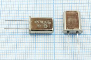 Кварцевый резонатор 10,970833 МГц - 10970,833 HC49U S РК374МД 1Г