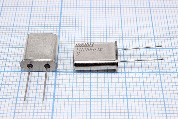 Кварцевый резонатор 11 МГц - 11000 HC49U S 30 40/-40~70C РК374МД-8ВТ 1Г