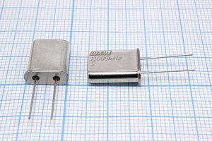 Кварцевый резонатор 11 МГц - 11000 HC49U S 30 40/-40~70C РК374МД-8ВТ 1Г Кварцевый резонатор 11 МГц - 11000 HC49U S 30 40/-40~70C РК374МД-8ВТ 1Г