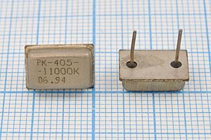 Кварцевый резонатор 11 МГц - 11000 11,6x7,7x2,5 РК405 1Г
