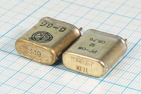 Кварцевый резонатор 11,16667 МГц - 11166,67 HC6U РГ08БА 1Г