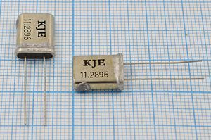 Кварцевый резонатор 11,2896 МГц - 11289,6 HC18U 20 1Г (KJE) Кварцевый резонатор 11,2896 МГц - 11289,6 HC18U 20 1Г (KJE)