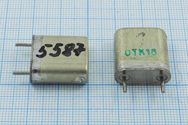 Кварцевый резонатор 5,587 МГц - 5587 HC6U БА 1Г