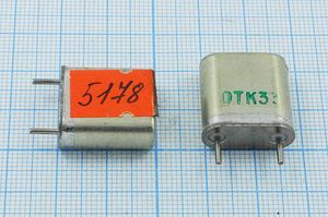 Кварцевый резонатор 5,178 МГц - 5178 HC6U БА 1Г