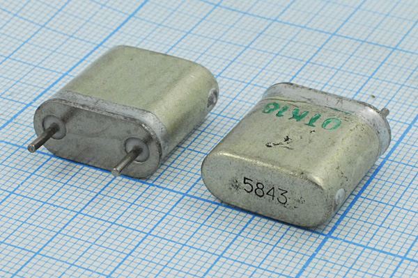 Кварцевый резонатор 6,296 МГц - 6296 HC6U БА 1Г