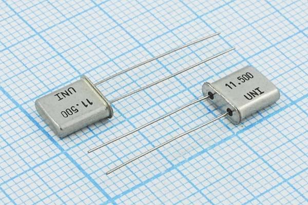 Кварцевый резонатор 11,5 МГц - 11500 UM1 1Г (UNI)