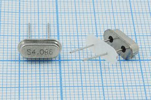 Кварцевый резонатор 4,096 МГц - 4096 HC49S3 20 20 20/-20~70C 49S[SDE] 1Г +IS (S