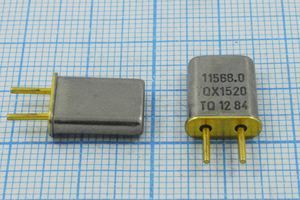 Кварцевый резонатор 11,568 МГц - 11568 HC50U 32 1Г (11568,0 QX1520) Кварцевый резонатор 11,568 МГц - 11568 HC50U 32 1Г (11568,0 QX1520)