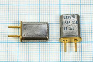 Кварцевый резонатор 11,58333 МГц - 11583,33 HC50U 32 1Г (XA320) Кварцевый резонатор 11,58333 МГц - 11583,33 HC50U 32 1Г (XA320)