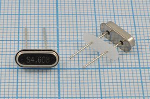 Кварцевый резонатор 4,608 МГц - 4608 HC49S2 20 30 30/-20~70C 49S3[SDE] 1Г +IS