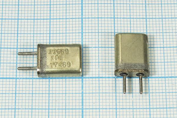 Кварцевый резонатор 11,669 МГц - 11669 HC25U МА 1Г (11669КГЦ)