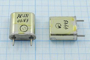Кварцевый резонатор 11,75 МГц - 11750 HC6U РК171БА 1Г Кварцевый резонатор 11,75 МГц - 11750 HC6U РК171БА 1Г