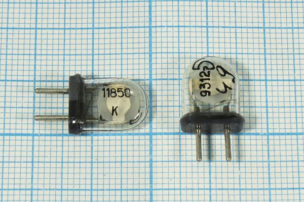 Кварцевый резонатор 11,85 МГц - 11850 КА 1Г