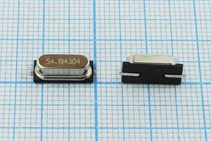 Кварцевый резонатор 4,194304 МГц - 4194,304 SMD49S4 30 20 20/-20~70C 49S-SMD 1Г (S Кварцевый резонатор 4,194304 МГц - 4194,304 SMD49S4 30 20 20/-20~70C 49S-SMD 1Г (S