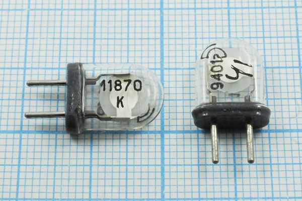 Кварцевый резонатор 11,87 МГц - 11870 КА 1Г