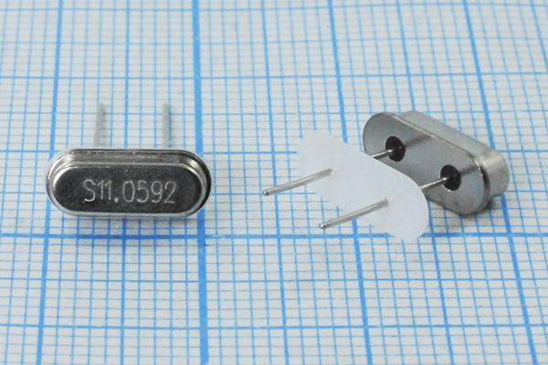 Кварцевый резонатор 11,0592 МГц - 11059,2 HC49S3 20 20 20/-20~70C 49S[SDE] 1Г +IS