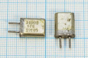 Кварцевый резонатор 11,905 МГц - 11905 HC25U МА 1Г (11905кГц)
