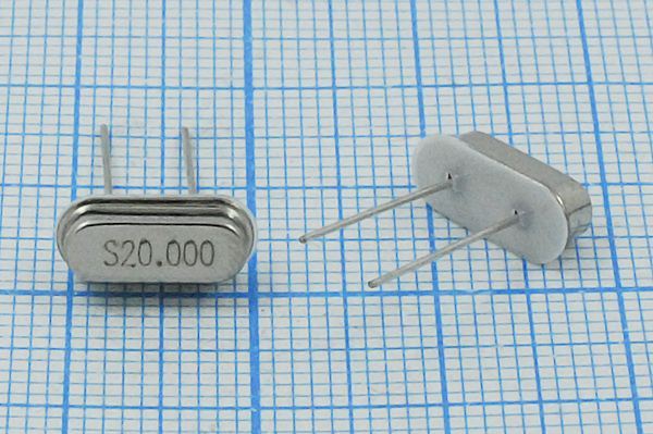 Кварцевый резонатор 20 МГц - 20000 HC49S3 32 30 30/-20~70C 49S[SDE] 1Г +IS