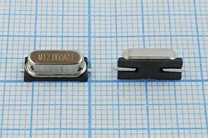 Кварцевый резонатор 12 МГц - 12000 SMD49S4 16 1Г (M12.000A1T))