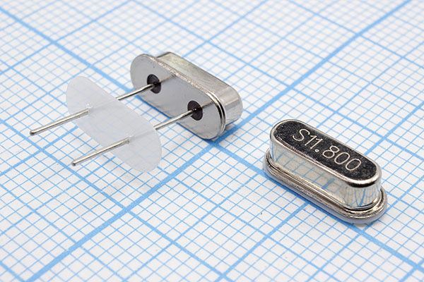 Кварцевый резонатор 11,8 МГц - 11800 HC49S3 30 30 30/-20~70C 49S[SDE] 1Г +IS