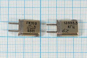 Кварцевый резонатор 12,3333 МГц - 12333,3 HC25U РК169МА 1Г