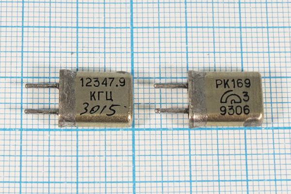 Кварцевый резонатор 12,3479 МГц - 12347,9 HC50U РК169МА 1Г