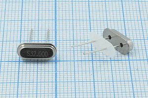 Кварцевый резонатор 32 МГц - 32000 HC49S2 20 30 30/-20~70C 49S3[SDE] 1Г +IS