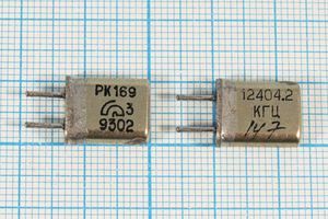Кварцевый резонатор 12,4042 МГц - 12404,2 HC25U РК169МА 1Г