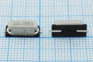 Кварцевый резонатор 6 МГц - 6000 SMD49S4 20 20 30/-20~70C 1Г (S6,000) Кварцевый резонатор 6 МГц - 6000 SMD49S4 20 20 30/-20~70C 1Г (S6,000)