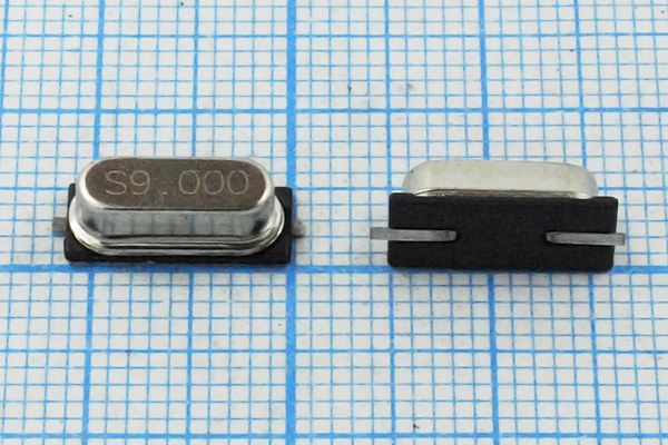 Кварцевый резонатор 9 МГц - 9000 SMD49S4 20 20 30/-20~70C 1Г (S9,000)