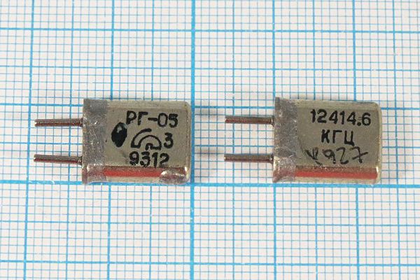 Кварцевый резонатор 12,4146 МГц - 12414,6 HC25U РГ05МА 1Г