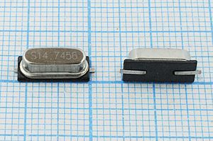 Кварцевый резонатор 14,7456 МГц - 14745,6 SMD49S4 20 20 30/-20~70C 1Г (S14,7456 Кварцевый резонатор 14,7456 МГц - 14745,6 SMD49S4 20 20 30/-20~70C 1Г (S14,7456