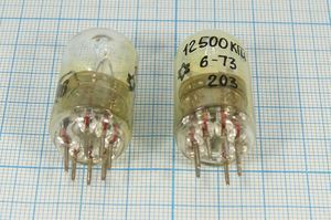 Кварцевый резонатор 12,5 МГц - 12500 СВ 1Г 19x41