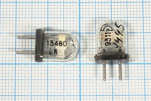 Кварцевый резонатор 13,48 МГц - 13480 КА К1 1Г