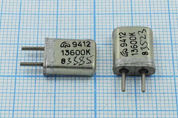 Кварцевый резонатор 13,6 МГц - 13600 HC25U МА 1Г