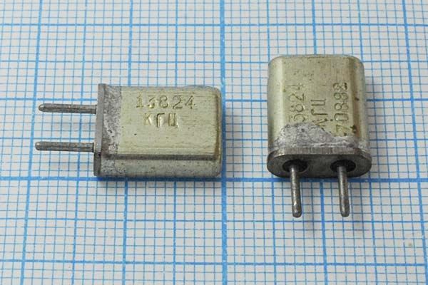 Кварцевый резонатор 13,824 МГц - 13824 HC25U МА 1Г