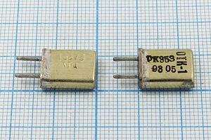 Кварцевый резонатор 13,875 МГц - 13875 HC25U 50 100/-30~60C РК353МА-9БХ 1Г Кварцевый резонатор 13,875 МГц - 13875 HC25U 50 100/-30~60C РК353МА-9БХ 1Г