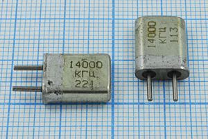 Кварцевый резонатор 14 МГц - 14000 HC25U МА 1Г
